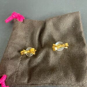Kate Spade Gold Bow Earrings